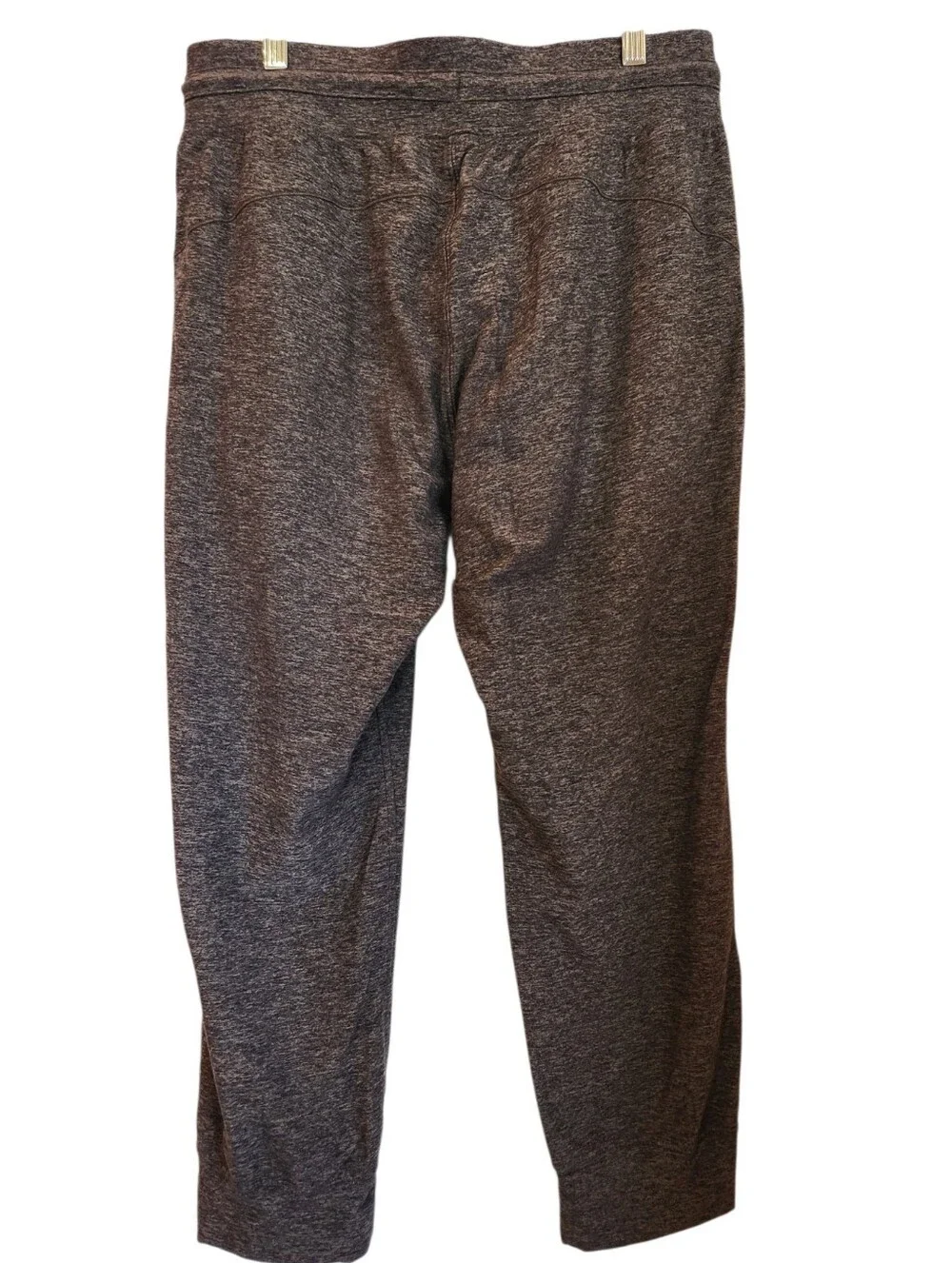 Lululemon Ready to Rulu Jogger Crop Heathered Charcoal Grey Size 10 Butter Soft